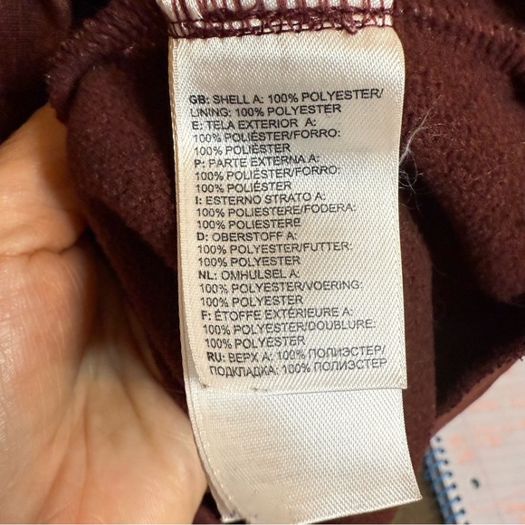 The North Face | Rust Zip-Up Hoodie with Green Camo Logo | Sz M - Picture 5 of 5